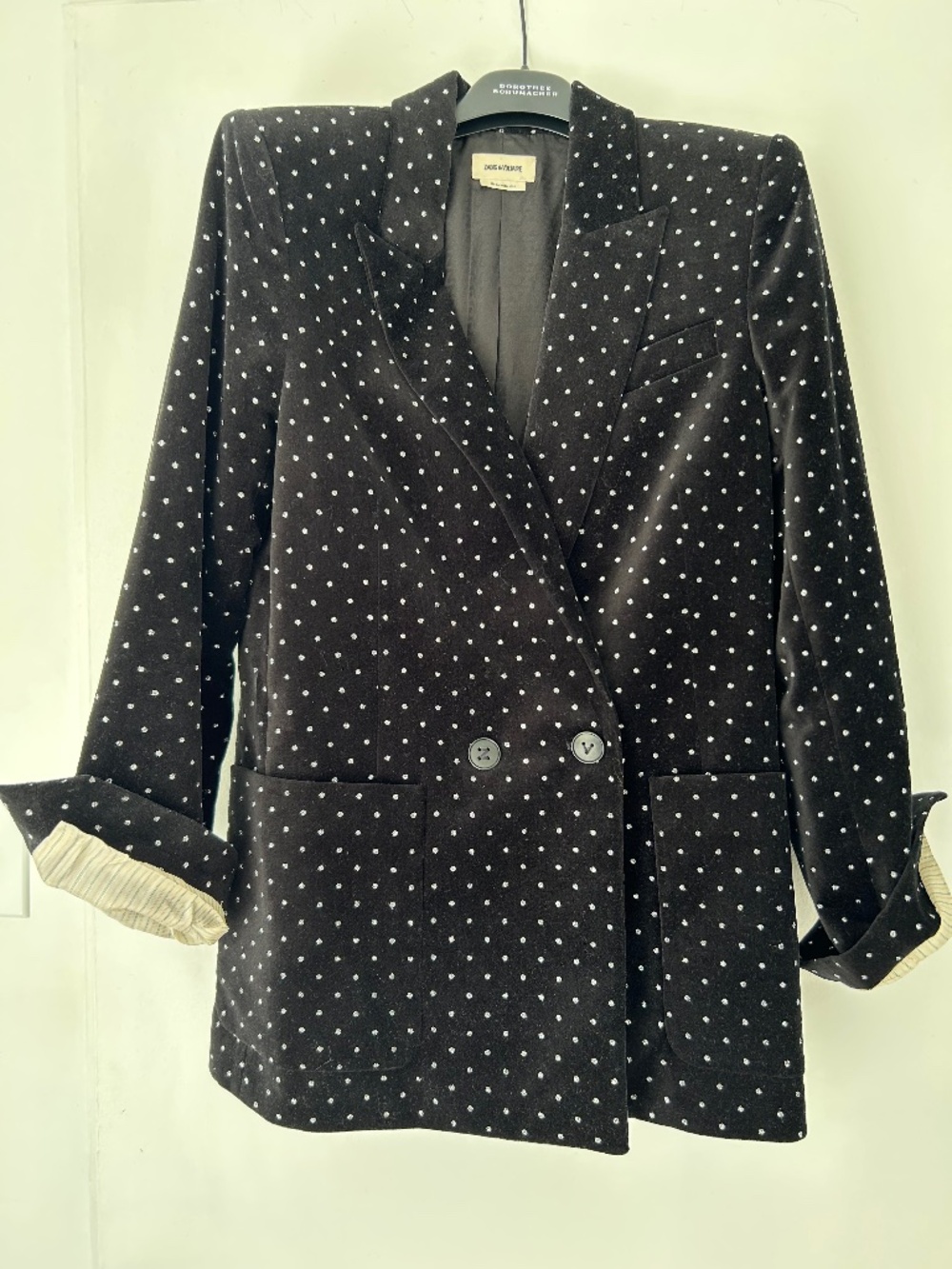 ZADIG & VOLTAIRE, 36, BLACK VELVET